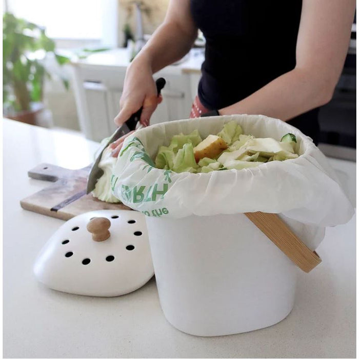 Ecopack Compostable Caddy Liners 8ltr