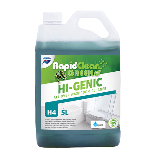 RAPIDCLEAN GREEN HI-GENIC WASHROOM CLEANER