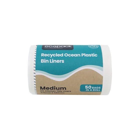 ECOPACK RECYCLED OCEAN-BOUND PLASTIC BIN LINERS