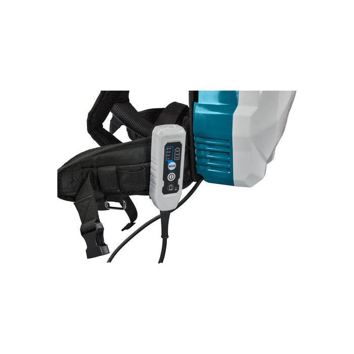 Makita XGT 2ltr 40V Brushless Back Pack Vacuum