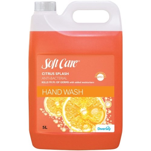 Soft Care Citrus Antibacterial Hand Wash 5ltr