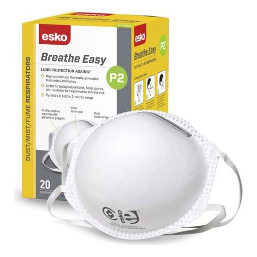 ESKO BREATHE EASY P2 NON-VALVED MASK