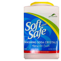 SOFT AND SAFE WASHING SODA CRYSTALS