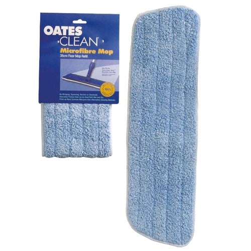 OATES MICROFIBRE MOP REFILL 35CM