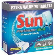 SUN PLATINUM ECO DISHWASHER TABLETS