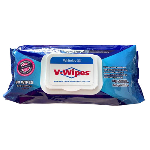 WHITELEYS V-WIPES FLAT PACK