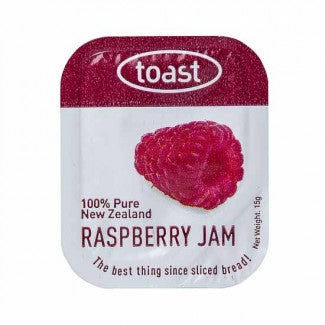 Toast Raspberry Jam