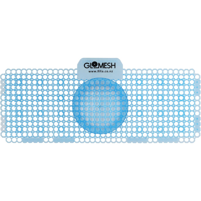 Spiral Biological Trough Urinal Screen with Anti Splash - Ocean Mist