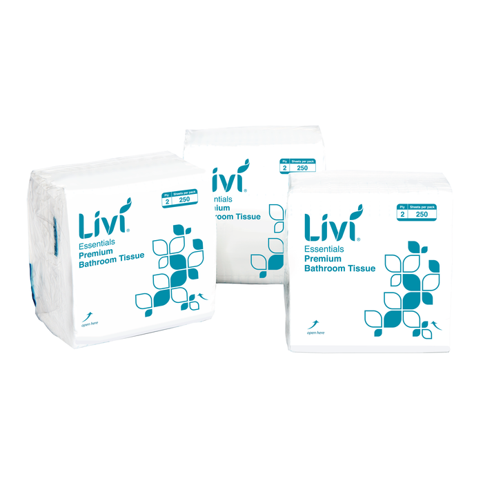 Livi Essentials Interleave Toilet Tissue  (1006)