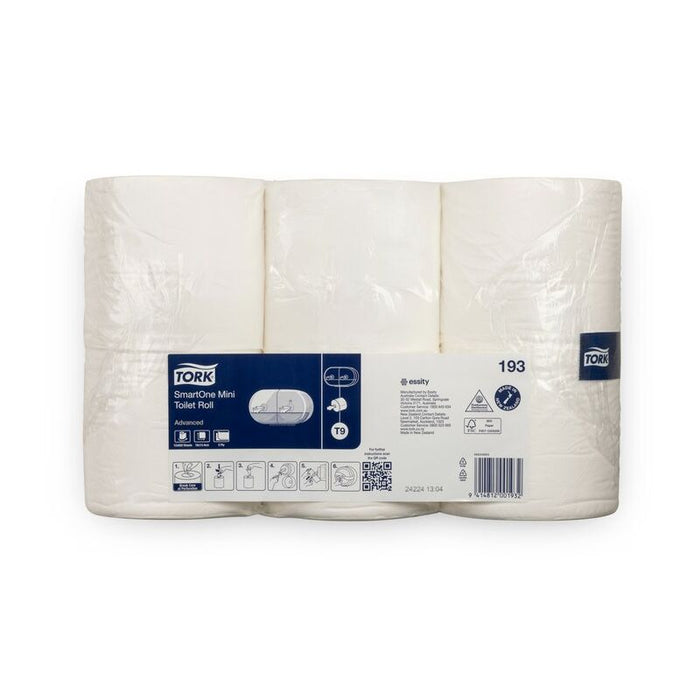 Tork SmartOne® Mini Toilet Roll 2ply Advanced T9 (193)