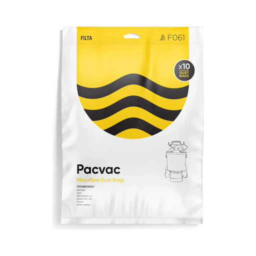 PacVac Microfibre Vacuum Bags (F061)