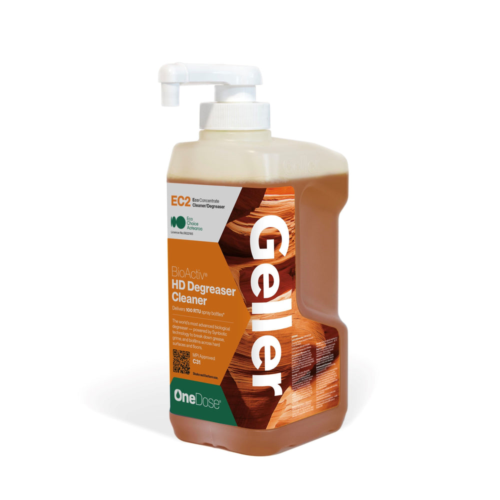 Geller OneDose EC2 BioActiv HD Degreaser Cleaner