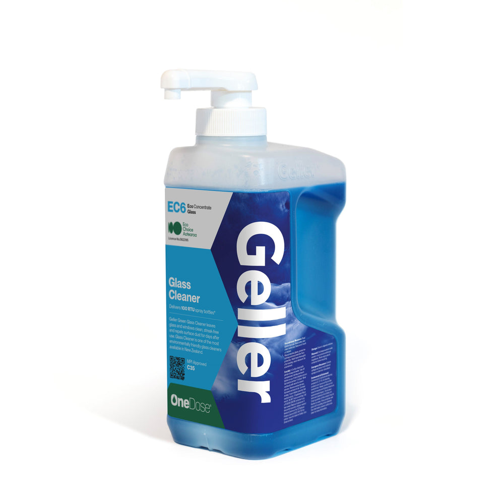 Geller OneDose EC6 BioActiv Glass Cleaner