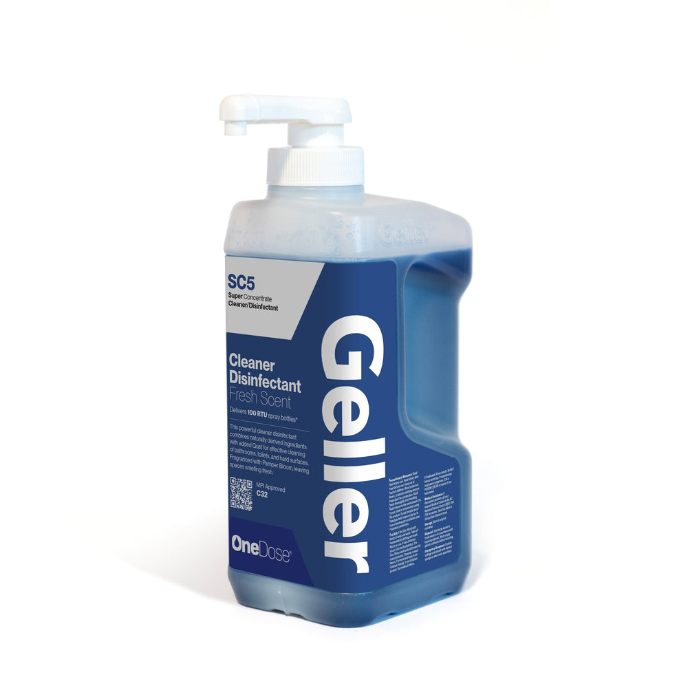 Geller OneDose SC5 Cleaner/Disinfectant