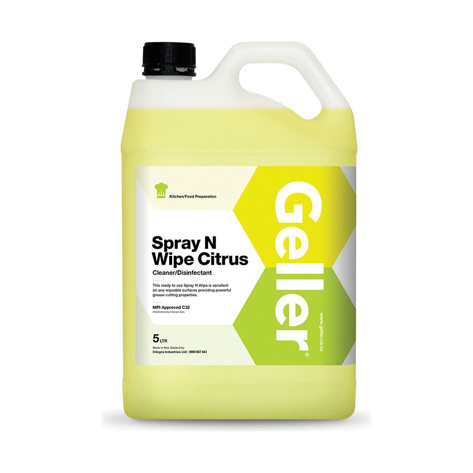 Geller Spray n Wipe Citrus Cleaner