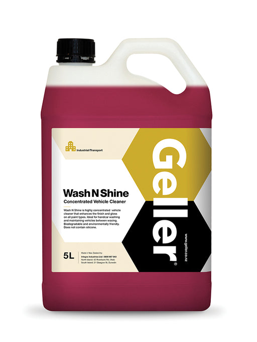 Geller Wash N Shine Vehicle Detergent