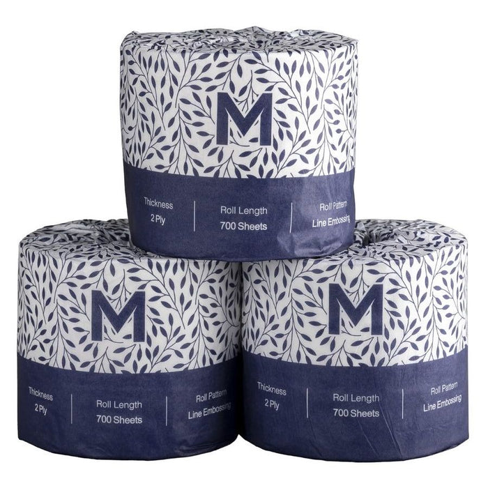 Matthews Wrapped Toilet Rolls, 2 ply, 400 sheets