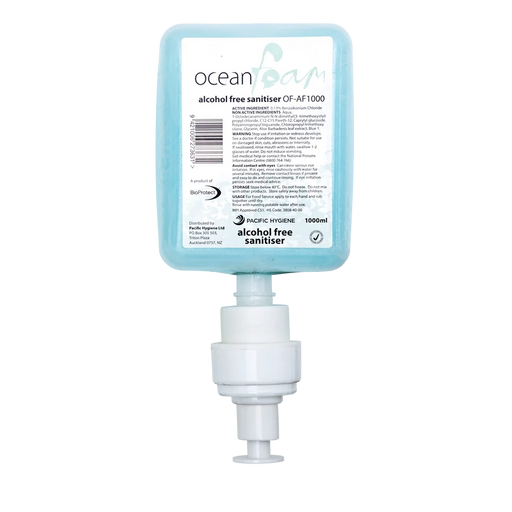 Pacific Ocean Foam Alcohol Free Hand Sanitiser 1000ml