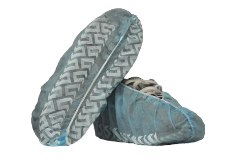 Disposable Blue Overshoe Non-Slip