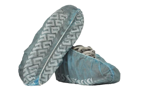 Disposable Blue Overshoe Non-Slip