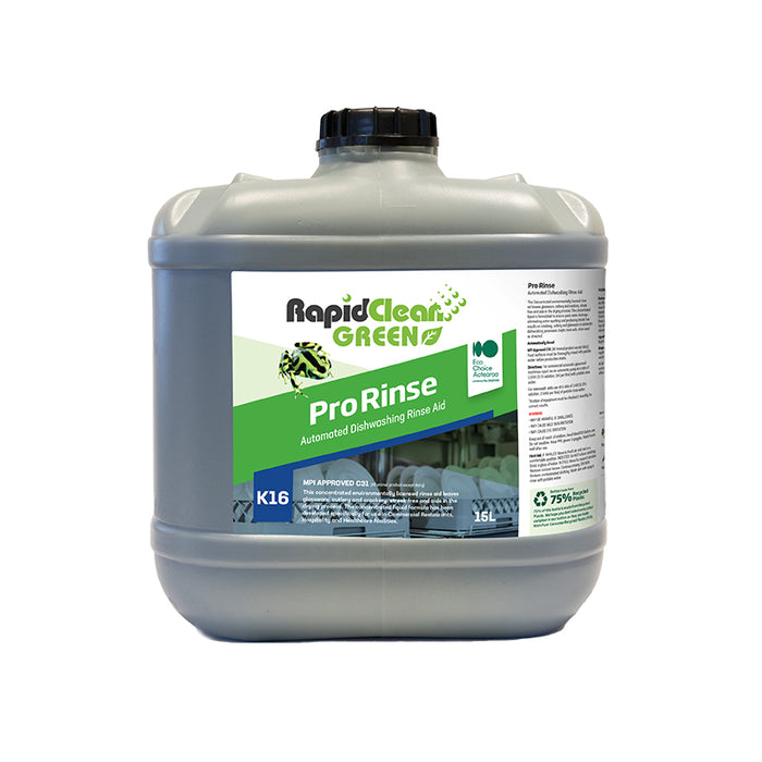 Rapid Green Pro Rinse Automated