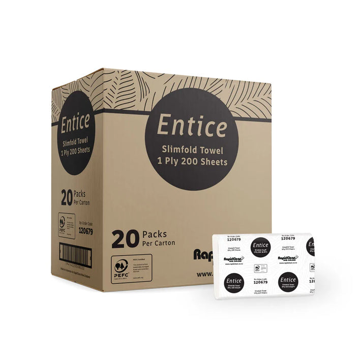 RapidClean Entice Slimfold Hand Towel