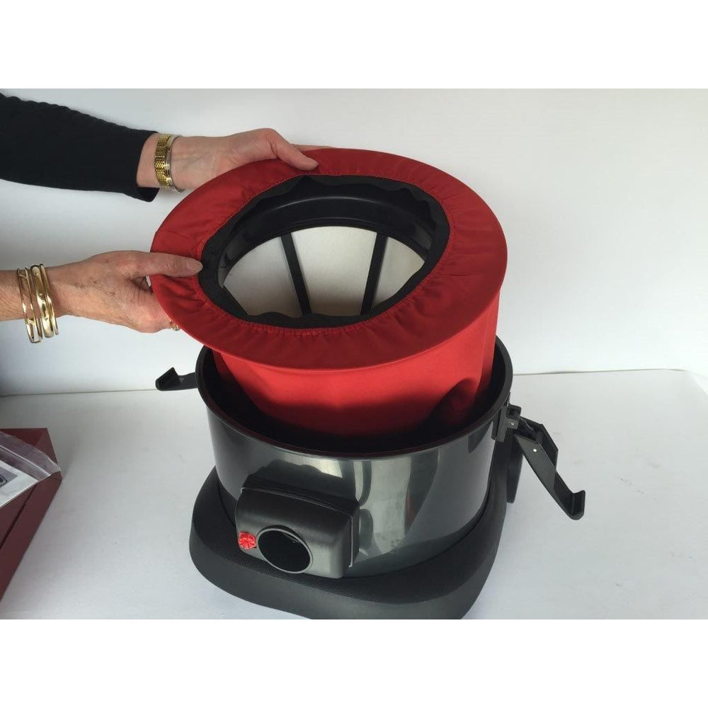 Small Red Silk Filter Bag - Canister Vacuum Bag