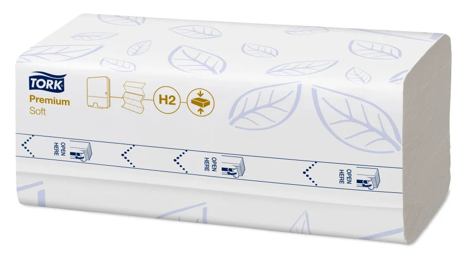 Tork H2 Xpress Compressed Multifold Hand Towel 225 Sheets (100889)
