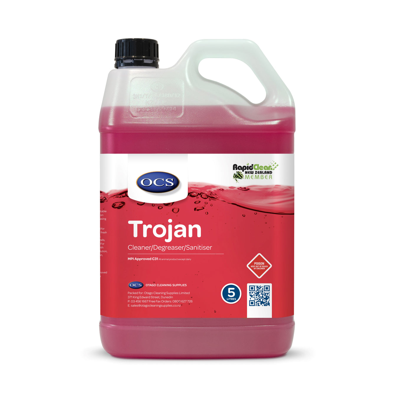 SANITISERS/DISINFECTANTS