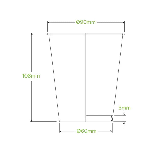 Biocup Art Series Single Wall BioCup 390ml