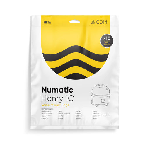 Filta Numatic Henry Vacuum Bags ( C014)