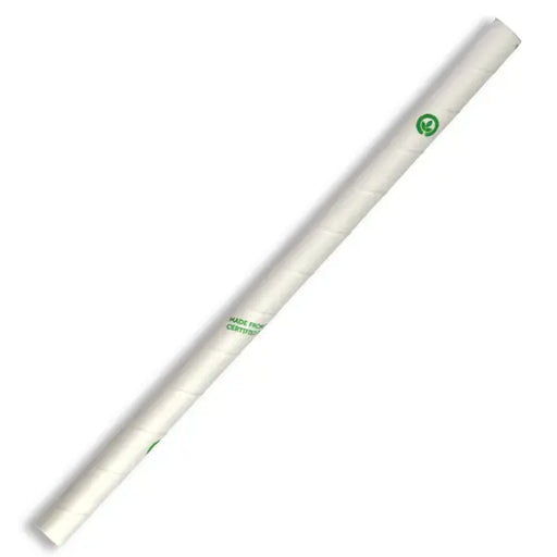 Jumbo Biostraw - White 10mm