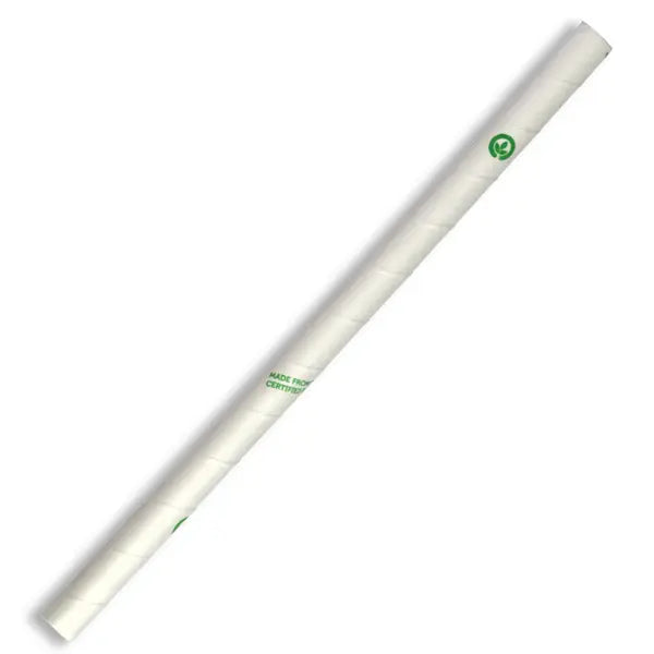 Jumbo Biostraw - White 10mm