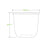 BioCup 360ml Clear Tumbler