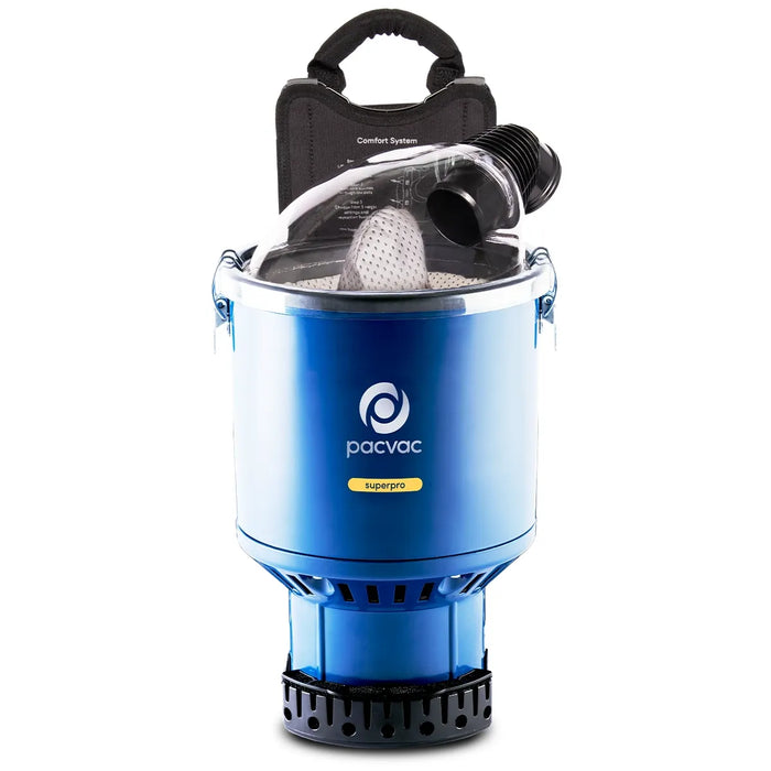 PacVac Superpro 700 Backpack Vacuum