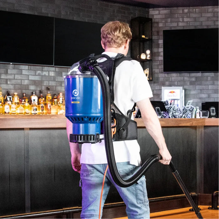 PacVac Superpro 700 Backpack Vacuum