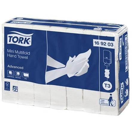 TORK T3 MINI MULTIFOLD HAND TOWEL (2169203)