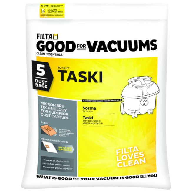 TASKI/SORMA VACUUM BAGS (C016)