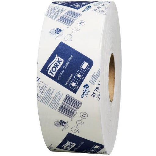 Tork T1 Jumbo Toilet Rolls 1ply (2179142)