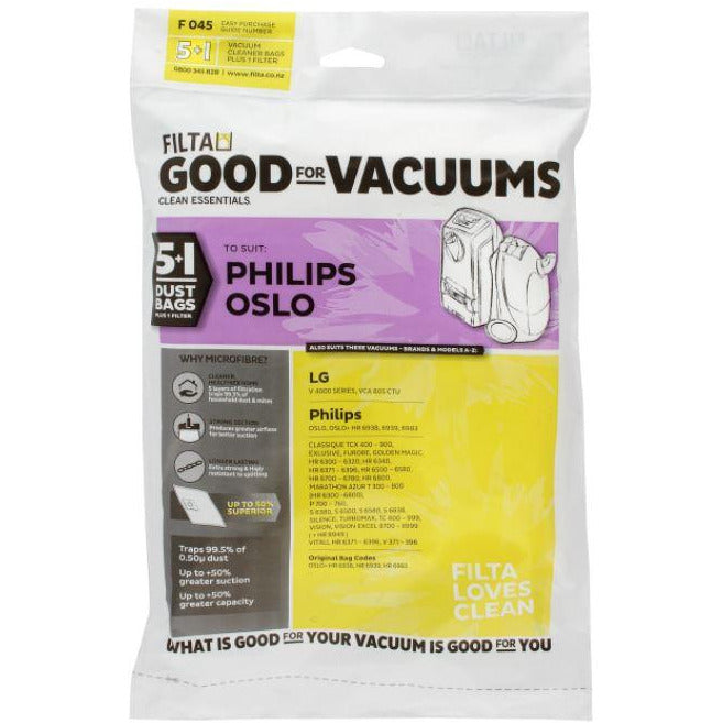 PHILIPS OSLO VACUUM BAGS (F040)