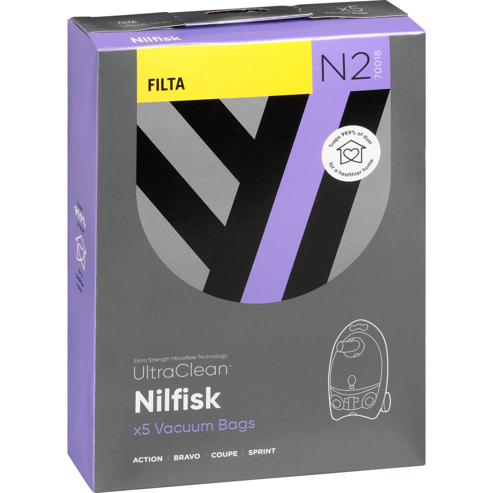 NILFISK COUPE/ACTION VACUUM BAGS 70018