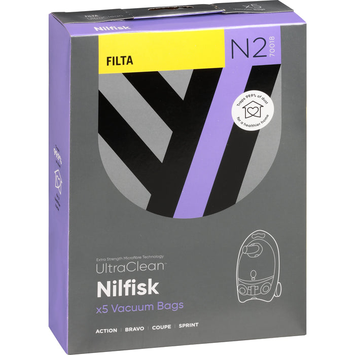 Nilfisk Coupe Vacuum Bags (70018)