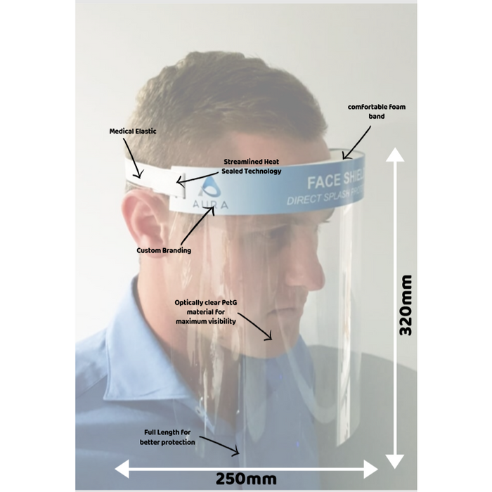 Aura Standard Face Shield