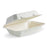 BioPak White Plant Fibre Clamshell - Medium