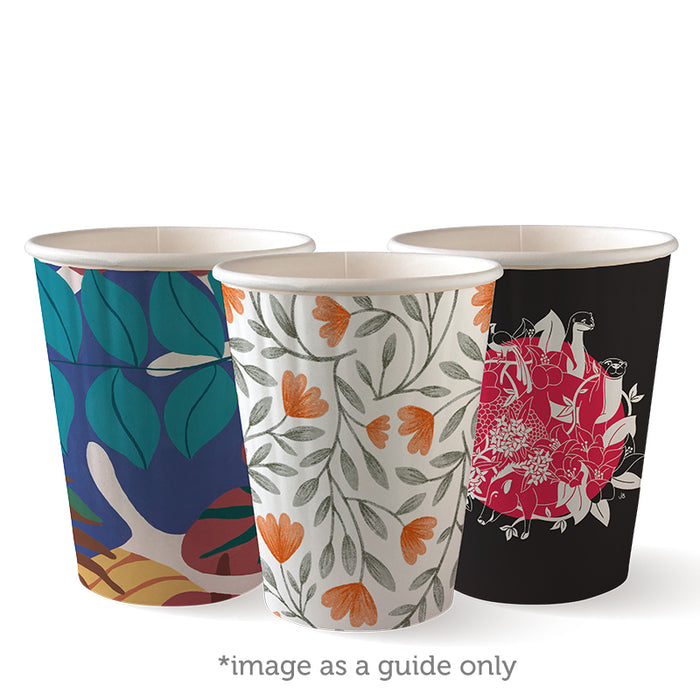 BIOCUP DOUBLE WALL HOT PAPER CUP 390ML - ART SERIES