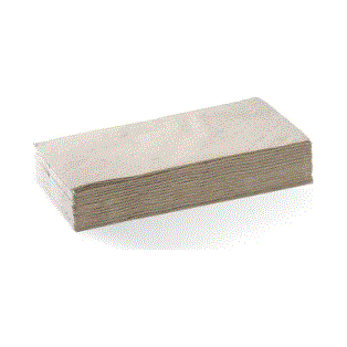 BioNapkin Quilted Dinner 2ply 8 Fold - Natural