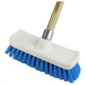 DECK FLOOR SCRUB BRUSH -  WHITE