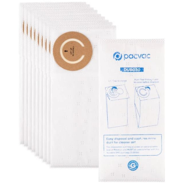 PACVAC THRIFT SYNTHETIC BAGS (DUB030)