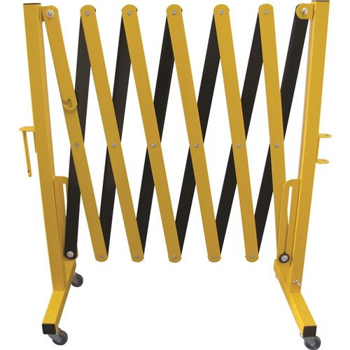 EXPANDABLE SAFETY BARRIER - YELLOW/BLACK