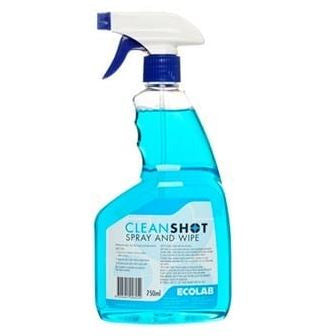 ECOLAB CLEANSHOT SPRAY AND WIPE